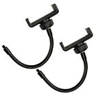 2 Pcs Flexible Hose Phone Clamp Bed Holder Mount Smartphone Clip Cell
