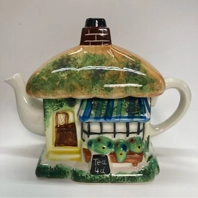 Muelle de tetera Tony Carter Tea Shop 1 Carters of Suffolk hecho en Inglaterra de colección  Foto 1 de 4