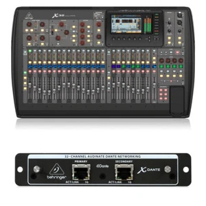 Behringer X32 32-Channel 25-Bus Total Recall Digital Mixing Console V4.0, Bundle - Picture 1 of 8