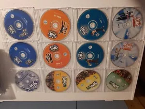 The Sims Game game lot Expansion Packs PC 12 disc Lot.disc's only see pics - Picture 1 of 5