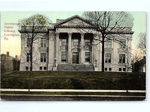 Postcard Kentucky Public Library Lexington, KY - Picture 1 of 3