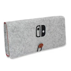 Minimalist Design Shock Absorbing Dustproof Felt Storage Bag for Nintendo Switch - Picture 1 of 5