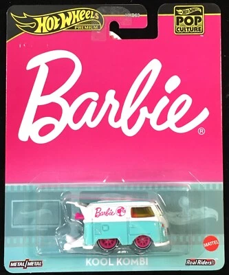 NEW 2024 Hot Wheels POP CULTURE BARBIE The Movie KOOL KOMBI Premium VW Bus - Image 1 of 4