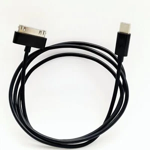 Câble pour ancien iPad iPhone iPod 30 broches vers USB C 1m 3 pieds synchronisation charge - Photo 1 sur 9