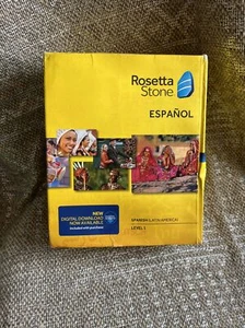 Rosetta Stone Espanol Spanish (Latin America) Level 1 Set, Brand New Open Box - Picture 1 of 4