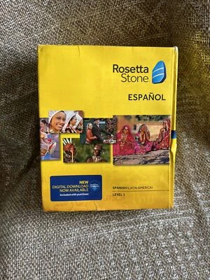Rosetta Stone Espanol Spanish (Latin America) Level 1 Set, Brand New Open Box - Image 1 of 4