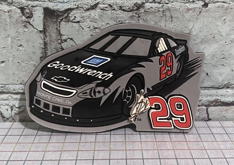 Kevin Harvick Richard Childress RCR Fridge Magnet 3" Goodwrench Car NEW 2003 Cover