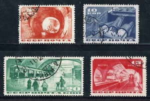 USSR 1935 Moscow Metro Complete Set - Soviet Architecture – Used - Picture 1 of 2