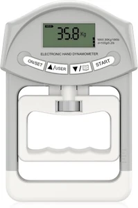 Kuptone Electronic Hand Dynamometer 90 kg / 200 lbs Capacity Range Hand Grip St - Picture 1 of 6