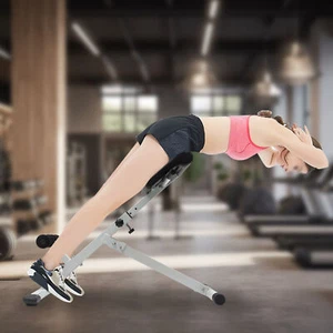 Roman Chair Back Extension Machine, Hyperextension Bench with Height Adjuatable - Picture 1 of 17