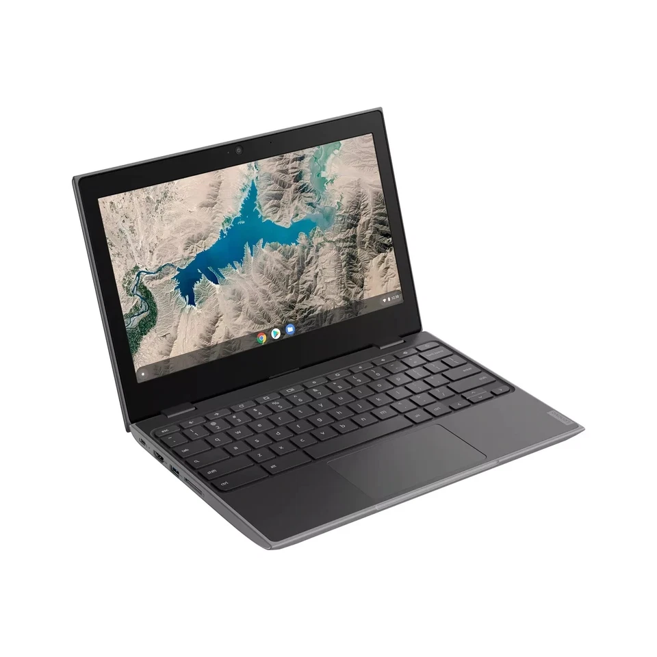 联想 Chromebook 100e 第 2 代 11.6 英寸 AMD A4-9120C @ 1.6GHz 4GB RAM 32GB 固态硬盘 — 第 1/4 张图片