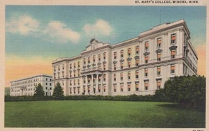 Winona Minnesota St. Mary's College Postcard - Picture 1 of 2