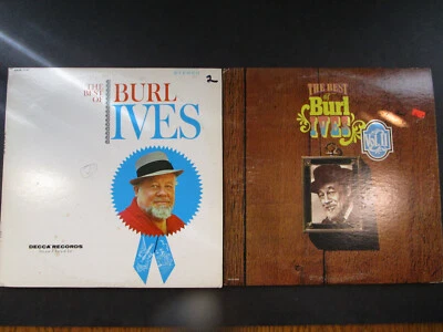 4 Burl Ives LP lot, The Best of, Vol. II, Vol. 1, Decca DXSB 7167, MCA2 4089, EX Foto 1 de 4