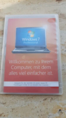 Microsoft Windows 7 Professional - 64bit  - OEM Product Key und Datentr. - SP1 - Bild 1 von 2