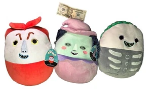Squishmallows 12" Nightmare Before Christmas Lock Shock & Barrel Disney Squad 👻 - Imagen 1 de 4