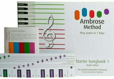Learn to Play Piano Keyboard Beginners Adults Kids Piano Music Book How to Play - Image 1 of 4