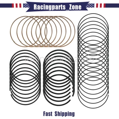 STD Piston Rings Set For 09-16 Chrysler Aspen Dodge 1500 2500 Jeep Ram 5.7L HEMI Foto 1 de 4