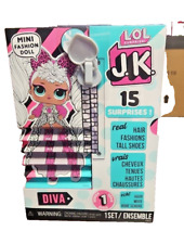 LOL Surprise JK DIVA Mini Fashion Doll 15 Surprises Real Hair Fashions Shoes 3+