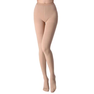 Calze a compressione 30-40 mmHg collant alleviano stanche gonfiore vene di ragno - Foto 1 di 14