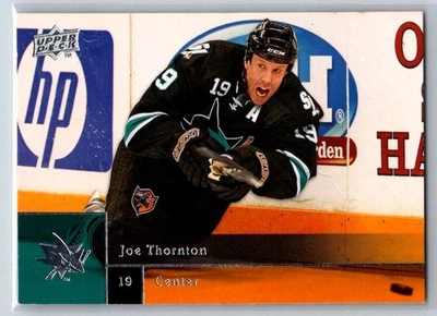 2009-10 Upper Deck Series 1 #152 Joe Thornton San Jose Sharks - Image 1 of 2