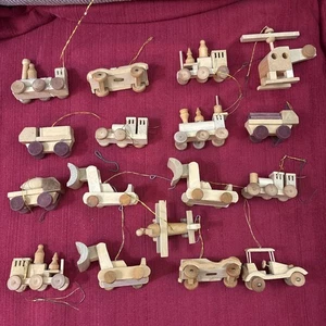 Vintage Holz Ornamente aus Taiwan Lot 17 - Bild 1 von 7