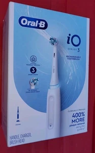 Cepillo de dientes eléctrico recargable Oral-B iO Series 3 - Blanco NUEVO sellado ENVÍO GRATUITO - Imagen 1 de 10