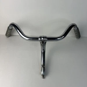 VINTAGE SCHWINN STINGRAY PIXIE BICYCLE HANDLEBAR W/ STEM IN GOOD CONDITION - Picture 1 of 16