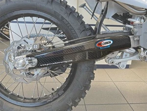 PROTECTORES DE BASCULANTE DE CARBONO PROFESIONAL HONDA HUSQVARNA TE150 TE250 TE300 2017-2023 - Imagen 1 de 1