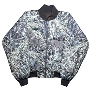 Vintage Columbia Mossy Oak Reversible Puffer Interchangeable Hunting Jacket - Picture 1 of 24