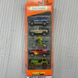 Camp Jeep Mattel Wheels 5 Pack Gift Set - Picture 1 of 7