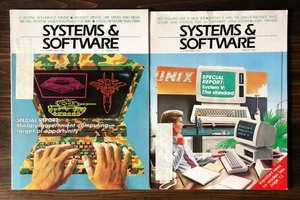 1986 Systems & Software Magazine - Lot of 2 - Bild 1 von 4