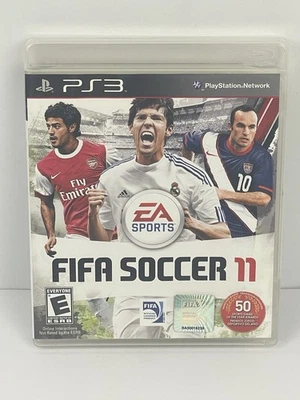 FIFA Soccer 11 Sony PlayStation 3 PS3 Complete In Box With Manual CIB EA Sports - Image 1 of 4