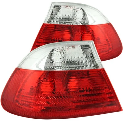 Luces traseras ANZO para BMW Serie 3 E46 2000-2003 2 puertas rojas/transparentes Foto 1 de 4