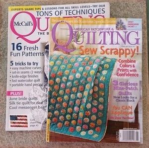 Lot 2 Quilting Magazines; McCall's & BH&G American Patchwork & Quilting 2011 X 2 - Picture 1 of 13