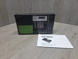 Sony ICF-2001 FM/AM/SSB/CW PLL Synthesized Receiver Radio Parts Only - Zdjęcie 1 z 11
