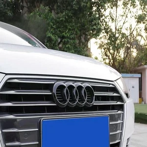 Portable 1x Hood Front & Rear Trunk Emblem Badge Sticker for Audi New A7 2019-21 - Picture 1 of 13
