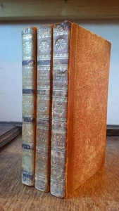 1817 / 1819 TALES OF MY LANDLORD - WALTER SCOTT - THREE VOLS. - LEATHER - Picture 1 of 12