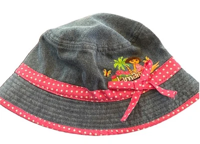 Nickelodeon 2007 Dora The Explorer Jamaica Denim Toddler Bucket  Hat - Image 1 of 4