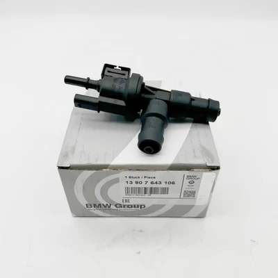 Fuel Tank Breather Valve 13907643106 For BMW 330i 340i 430i 540i 740i X4 X5 X6 - Image 1 of 4