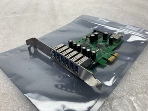 StarTech PEXUSB3S7 7-Port PCI Express USB 3.0 Card used great condition - Picture 1 of 6
