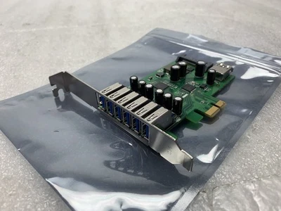 StarTech PEXUSB3S7 7-Port PCI Express USB 3.0 Card used great condition - Image 1 of 4