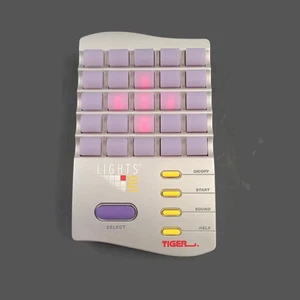 Vintage 90s Lights Out Retro Handheld Electronic Puzzle Game 1995 Tested WORKING - Bild 1 von 10