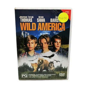 Wild America (DVD 1997 Region 4) Jonathan Taylor Thomas Devon Sawa Movie Film - Foto 1 di 3
