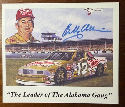 Bobby Allison Autographed Card Racing The Leader Of The Alabama Gang - Image 1 of 3