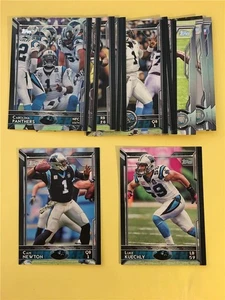 Juego de 13 cartas del equipo Topps Carolina Panthers 2015 - Imagen 1 de 1