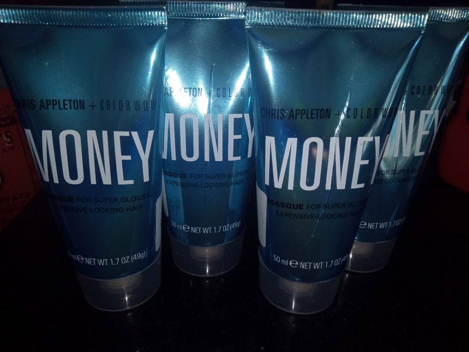 4只装克里斯·阿普尔顿彩色哇钱面具1.7盎司全新 — 第 1/1 张图片