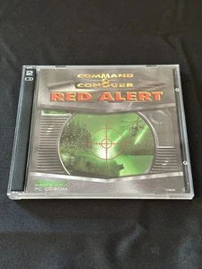 Command and Conquer Red Alert (PC CD-ROM, 1996) 2 Disc Set (Soviet & Allied) - Picture 1 of 4