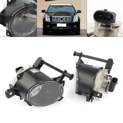 For 2010-2016 Cadillac SRX LH&RH Front Bumper Fog Lamp Driving Light Replacement - Image 1 of 4