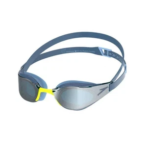 Speedo Fastskin Hyper Elite Mirrored Goggles, Noctural/Cobalt/Aurora Mirror - Picture 1 of 6