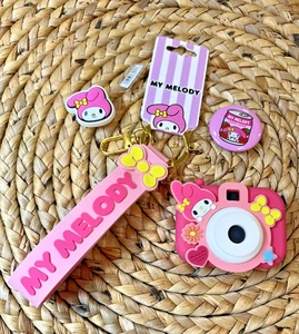 Sanrio My Melody 3-Piece Bundle – Jibbitz, Button & Keychain - Picture 1 of 5